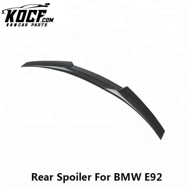 3 Series E92 trunk carbon fiber spoilers for BMW E92 M3 2007-2013