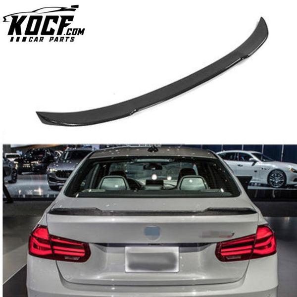 Hot sale real carbon fiber CS type rear trunk spoiler for BMW F30/F80