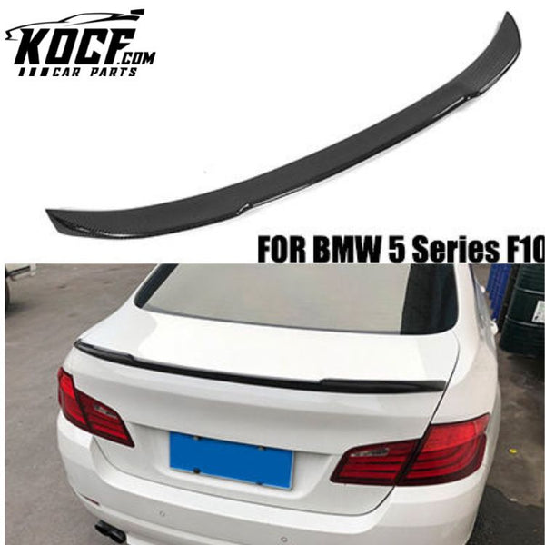 CS Type Carbon Car Accessories Carbon Black Roof Spoiler For BMW F10 2010-2016