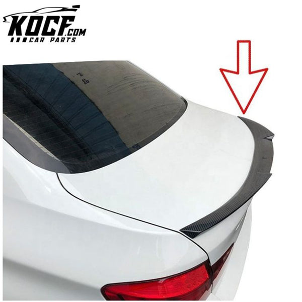 M5 type F10 carbon fiber ducktail tuning spoiler lip for BMW 2010-2016