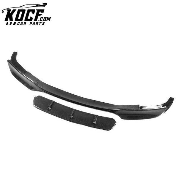 V Type For BMW F10 M5 2011-2016 Car Accessories Carbon Front Bumper Lip