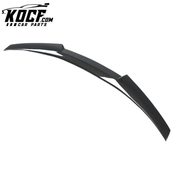 5 series G30 real carbon fiber ducktail lip spoiler for BMW 2017+