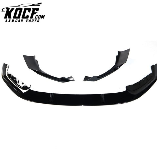 Car Accessories Gloss Black MP Style Front Lip For BMW 5 Series G30 LCI M Tech 2021+