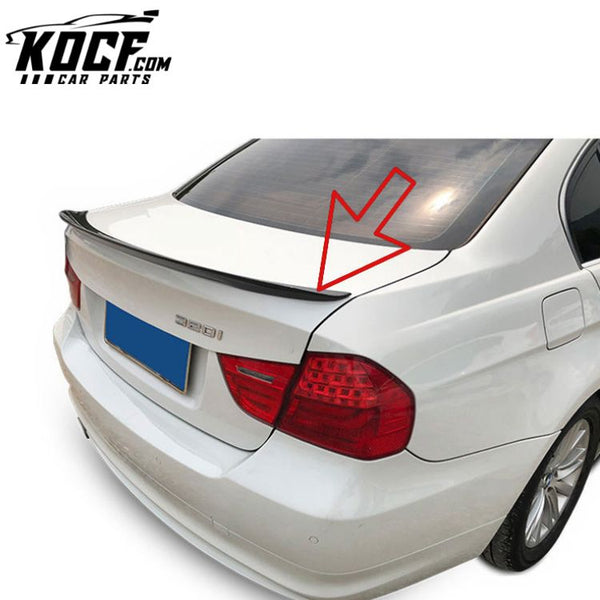 P type real carbon fiber rear spoilers for BMW e90 spoiler wing