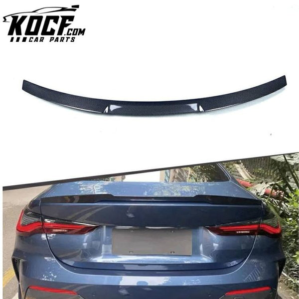 High Quality Carbon Fiber M4 Rear Boot Wing Spoiler For BMW G22 4 Series 2020+