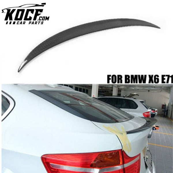 Auto bumper tuning spoiler rear wing spoiler for BMW X6 E71