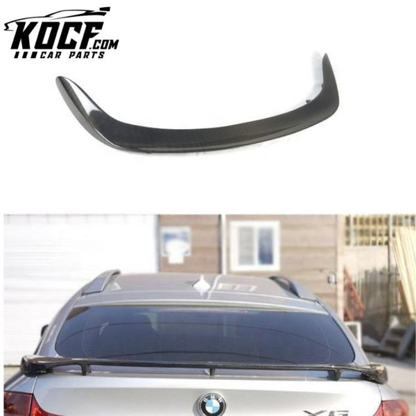 Auto body kit carbon fiber rear wing spoiler trunk spoiler for BMW E71 2008-2013