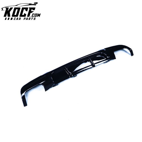 4 Tips Car Rear Bumper Spoiler Diffuser Lip Carbon Fiber Car Rear Diffuser For BMW E90 2005-2011