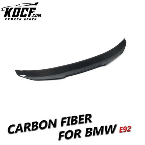 PSM Rear Spoiler For BMW E92 Auto Carbon Fiber Rear Trunk 2008-2012