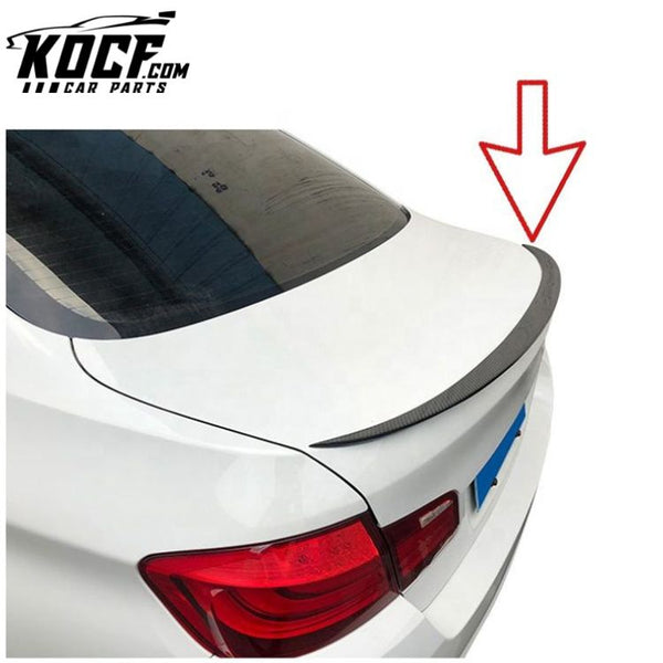 M3 Style Carbon Fiber Rear Trunk Spoiler For BMW E90 2006-2012