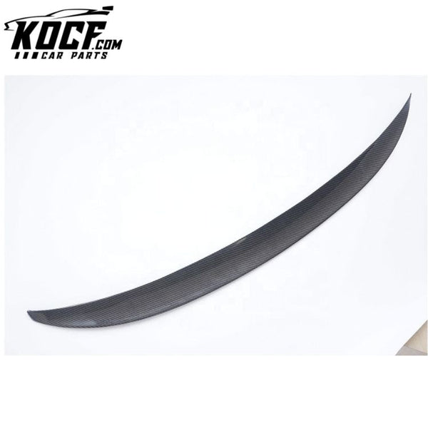 Car Carbon Fiber Wing Lip Ducktail Rear Spoiler For BMW F32 M Performance Style 2014+