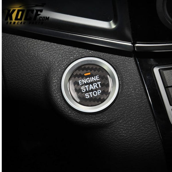 ES N-HF-089 Car Interior Accessories Carbon Fiber Car Switch Button Repair Stickers For Haval