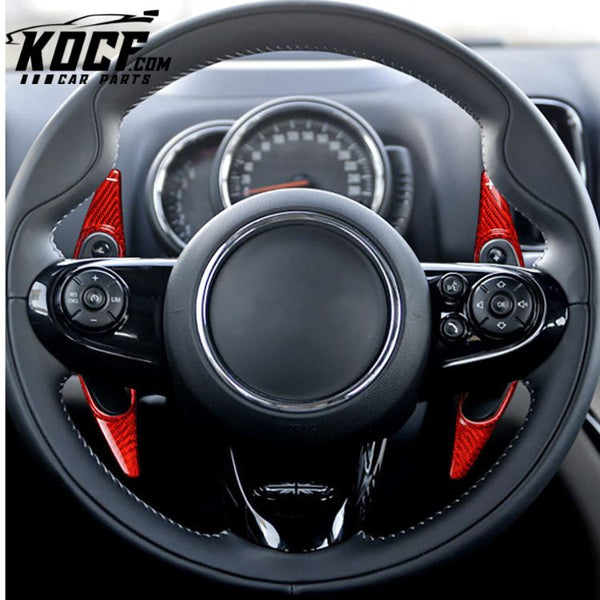 Real Carbon Fiber Steering Wheel Extension Car Interior Decoration Carbon Fiber Paddle Shifter For Nissan Sunny Teana 2019 2020