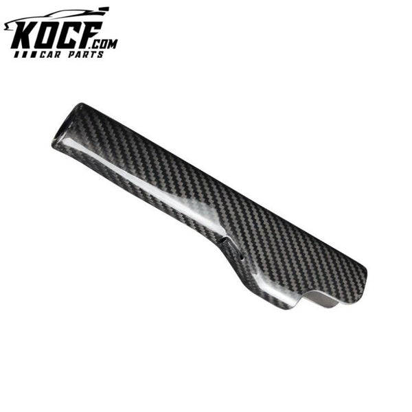 ES Carbon Fiber Car Interior Accessories Carbon Fiber Handbrake Actuator Cover For VW EOS GOC SCI GOPL GOLF