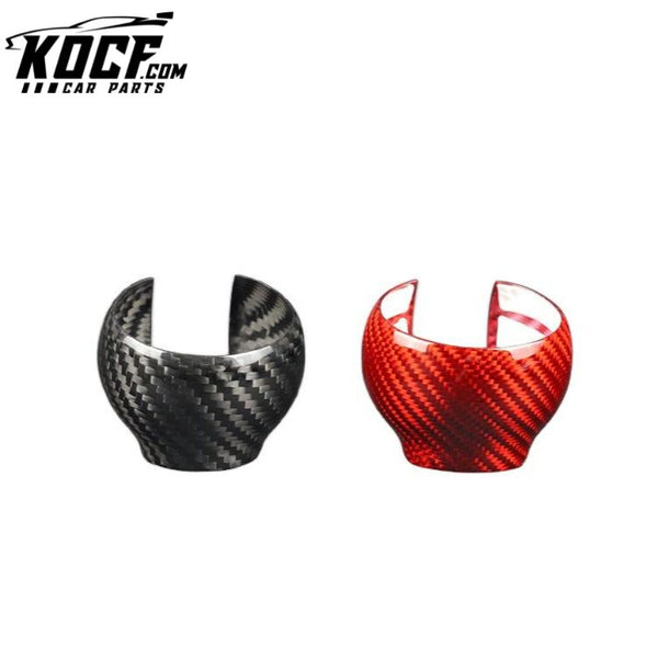 ES Q3 Wholesale Price Car Interior Accessories Carbon Fiber Gear Shift Knob Fit For AUDI