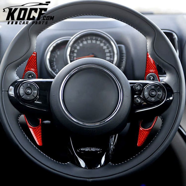 ES Car Interior Carbon Fiber Steering Paddle Shifter For Porsche Macan Panamera Cayenne Paddle Extensions