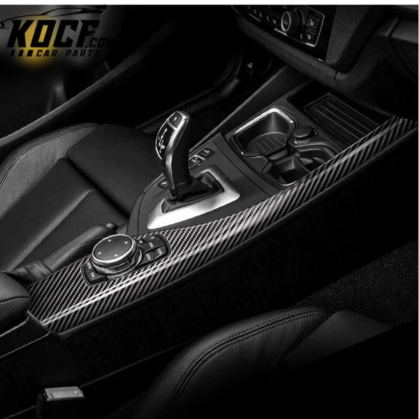 F20 F21 F22 Carbon Fiber Car Interior Accessories Multimedia Panel Frame