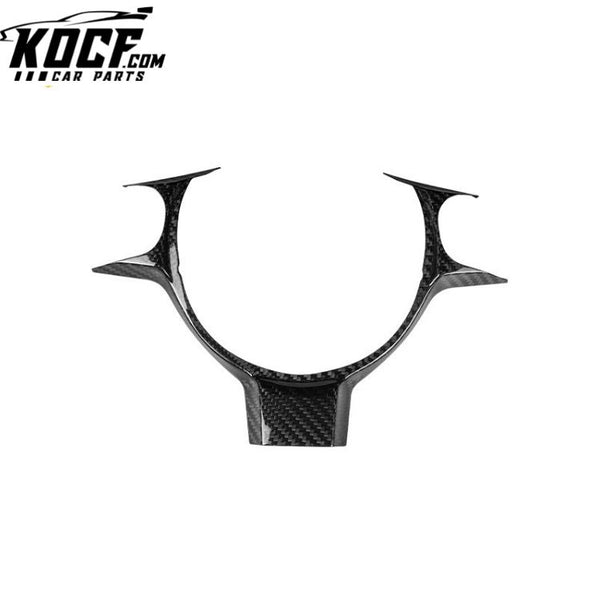 Real Carbon Fiber Car Interior Steering Wheel Trim For Toyota 86