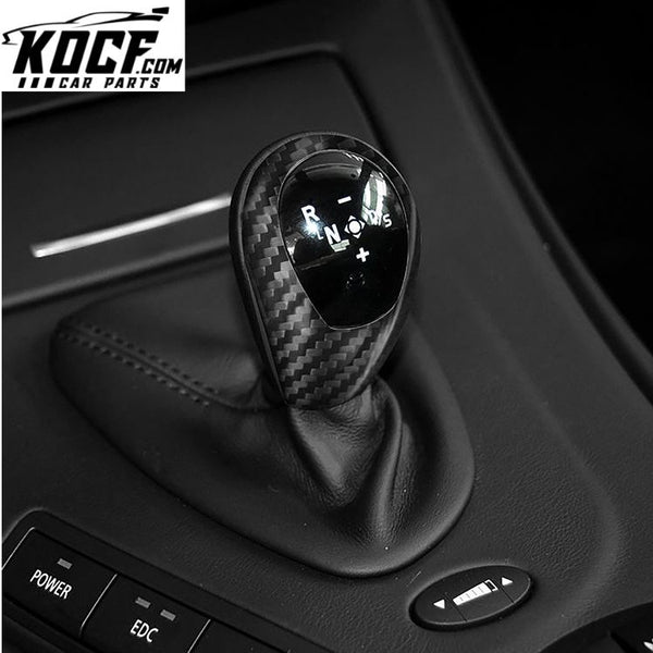 ES M3 M5 M6 Carbon Fiber Car Interior Accessories Car Shift Gear Knob