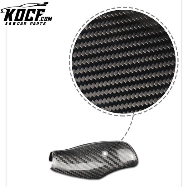 Es Car Accessories Interior Decorative 5 6 7 Series Vehicles X3 X4 Carbon Fiber Gear Shift Knob Cover For Bmw