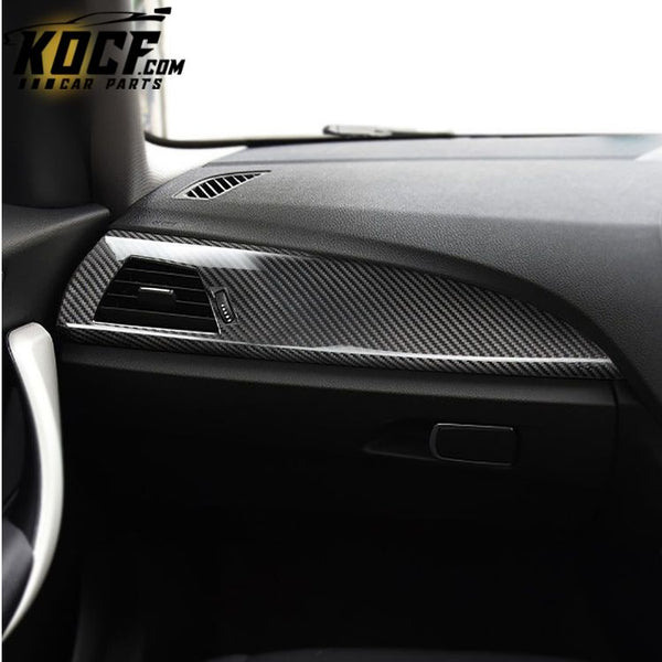 ES RHD F20 F21 F22 Carbon Fiber Car Interior Accessories Car Dashboard Airout Panel Cover