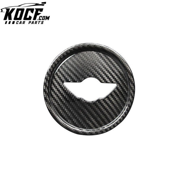 Carbon Fiber Car Decoration Accessories Carbon Fiber Steering Wheel Cover For MINI F55 F56