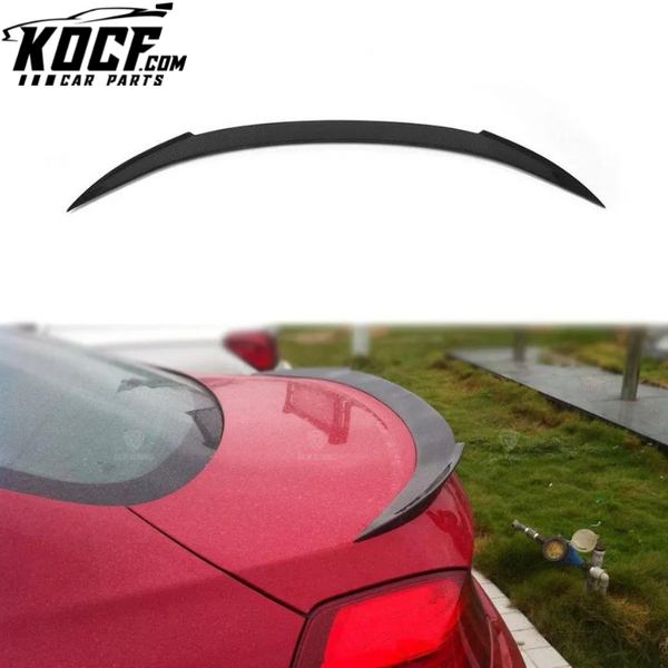 Car Boot Wing Carbon Fiber Rear Spoiler For BMW F06 Gran Coupe 4-Door V Style 2011-Up