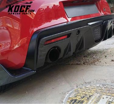 Car Rear Diffuser For Toyota Supra A90 MK5 AG Style Body Kit Rear Bumper Lip 2019+