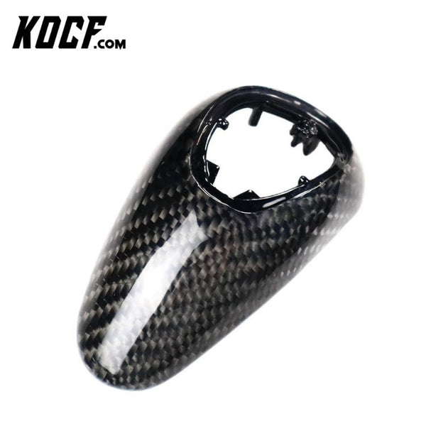 Replacement Style For BMW M3 M4 F80 F82 F83 Carbon Fiber Gear Shift Knob Cover 2014-2019