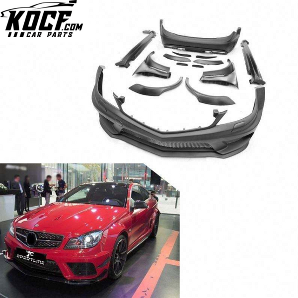 W204 Black Series Car kits C63 Body Kit for Mercedes Amg W204 C63 AMG