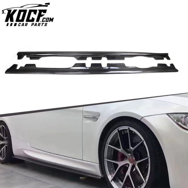 Cars Spare Parts Carbon Fiber Side Skirt For BMW E92 E93 M3 2008-2013