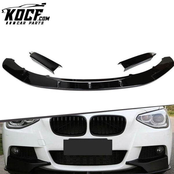 FOR BMW 1 SERIES F20 M SPORT PERFORMANCE FRONT BUMPER LIP SPOILER SPLITTER