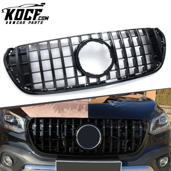 Auto Parts OEM GT Style Silver Front Grille For Mercedes-Benz X class W470 2018+