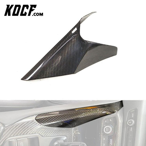 Dry Carbon Fiber Side Consoles Cover For Toyota Supra A90 2019+