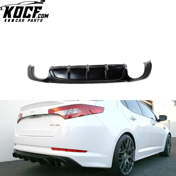 PU K5 Rear Bumper Diffuser Lip Spoiler for Kia Optima