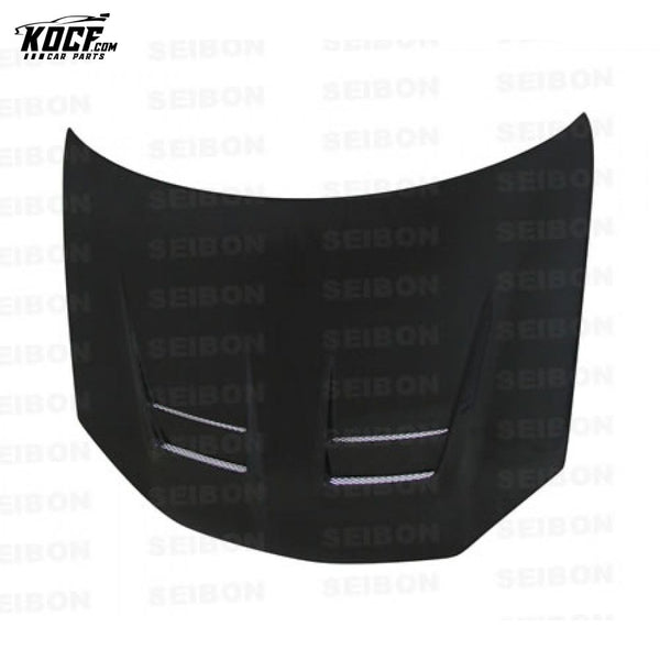 Seibon DV-STYLE CARBON FIBER HOOD FOR 2006-2009 VW GOLF GTI (SHAVED)