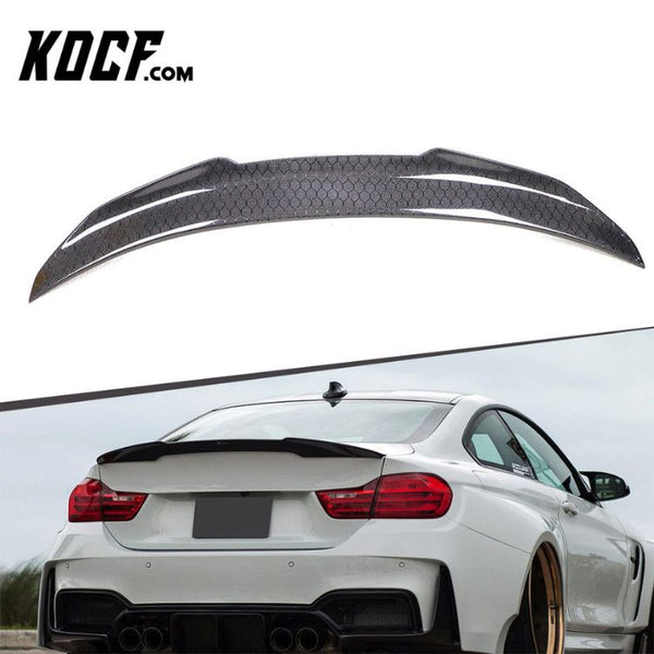 Good quality Honeycomb Carbon Fiber Spoiler For BMW F82 PSM Type Rear Trunk Wing