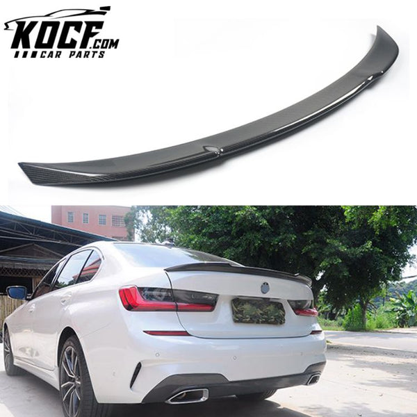 CS STYLE CARBON FIBER REAR SPOILER TRUNK FOR BMW 3 SERIES G20 G80 2019+