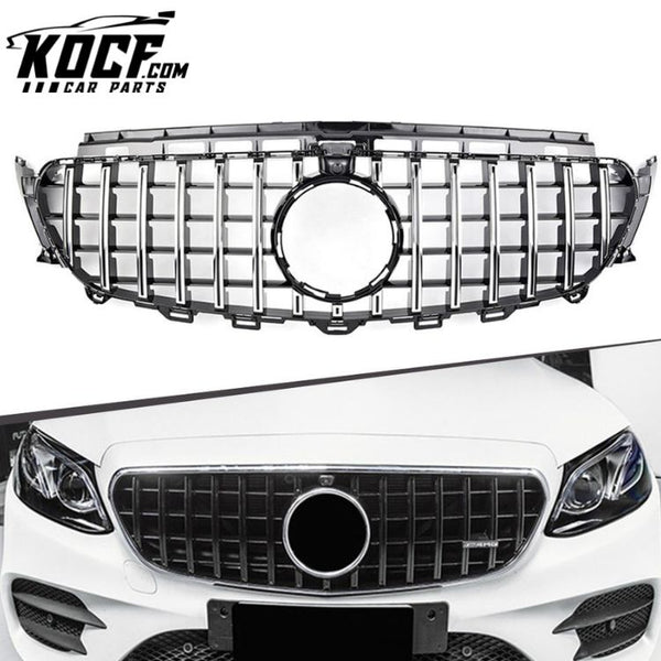 Auto parts black car accessories AMG front trim grill for W213 2016-2019 Mercedes Benz