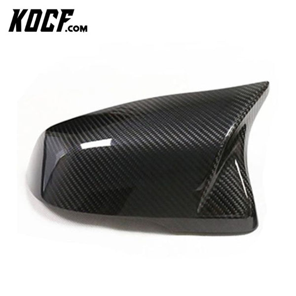 CARBON FIBER SIDE MIRROR COVER SET FOR TOYOTA SUPRA A90 ONLY 2020