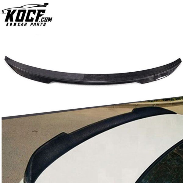 CS Style Carbon Fiber Rear Trunk Wing Spoiler For BMW E90 Rear Spoilers 2007-2013