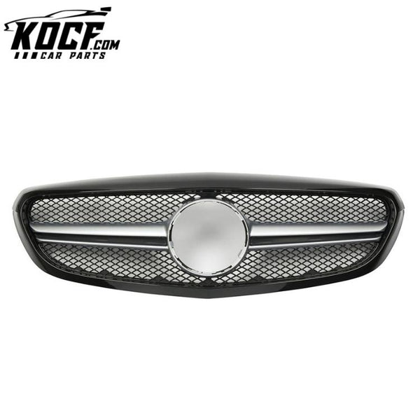 ABS material front bumper mesh grill grille for Mercedes Benz C class W205 CLASSIC 2014-2018