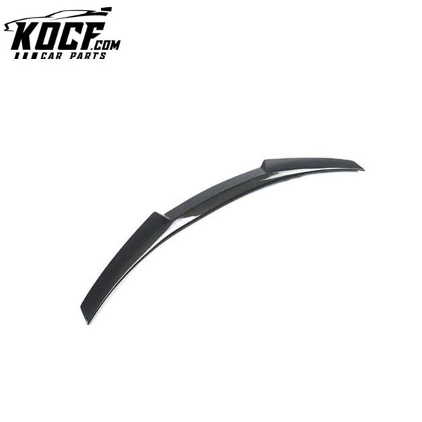 V Type For BMW F33 F83 2014+ Auto Accessories Carbon Black Rear Spoiler