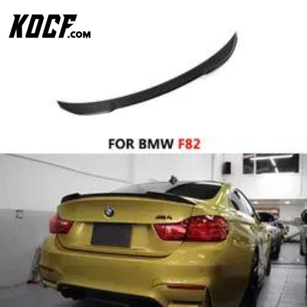 CS Type Trunk Ducktail Car Accessories Carbon Fiber Rear Spoiler For BMW F82 2014+