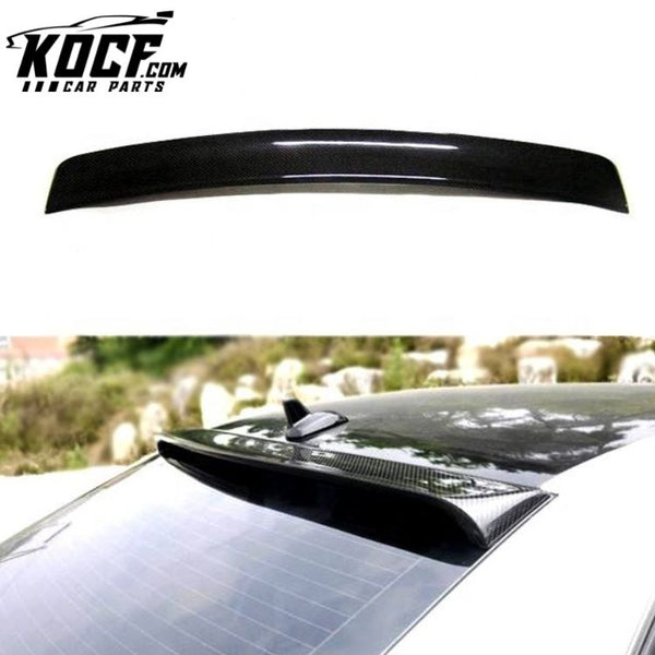 Auto rear roof spoiler carbon fiber car rear wing spoiler for Mercedes Benz W212 2010-2016