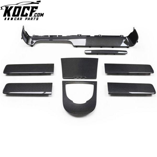 Interior W464 Replacement Style For Mercedes Benz Full Carbon 8 Pcs a set Display Panel 2019- ON