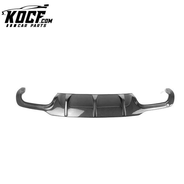 C class carbon fiber body kit rear bumper rear diffuser lip for Mercedes Benz W204 C63 2011-2014