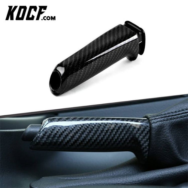 Carbon Fiber Handbrake Set Cover Sticker For BMW X1 1 2 3 4 Series M2 M3 M4 M6 F80 F82 F83 G20 G30 F30 F20 F10 E90