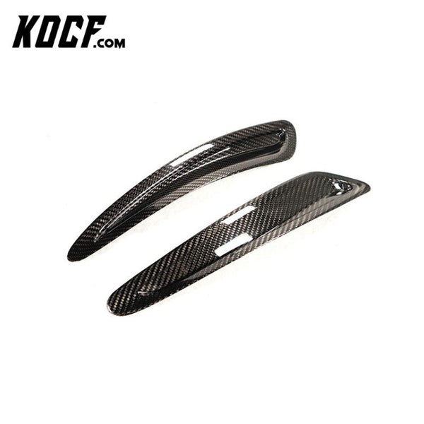 Dry Carbon Fiber Hood Vents Trim For Toyota Supra A90