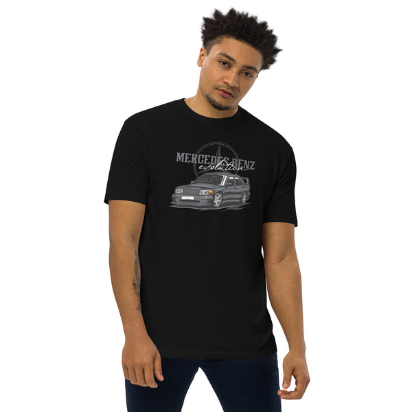 Mercedes Benz Evolution Premium Heavyweight Car Culture T-Shirt